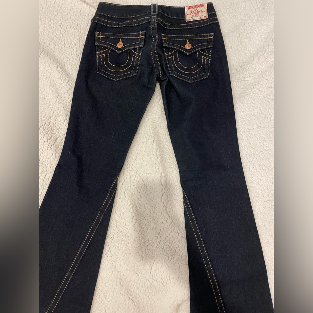 vintage true religion dark wash jeans